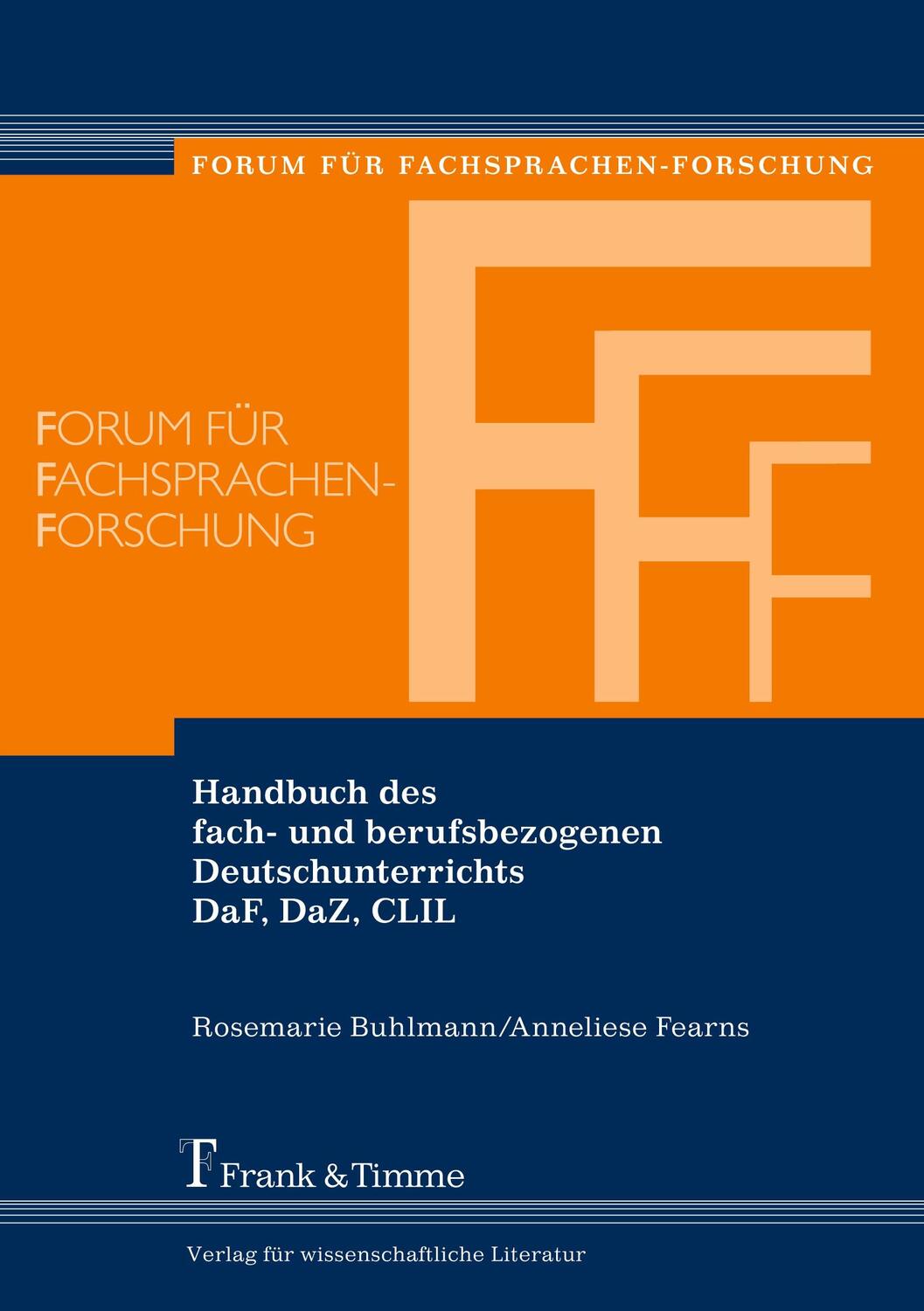 Cover: 9783732900138 | Handbuch des fach- und berufsbezogenen Deutschunterrichts DaF, DaZ,...