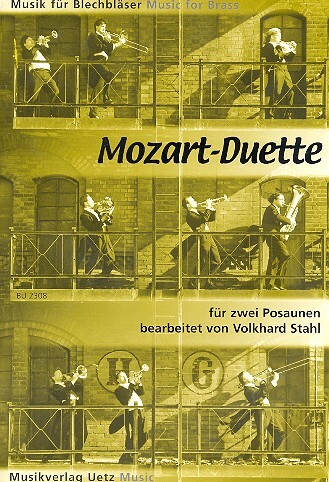 Cover: 9790501463183 | Duette für 2 Posaunen stahl, Volkhard, Arr. | Wolfgang Amadeus Mozart