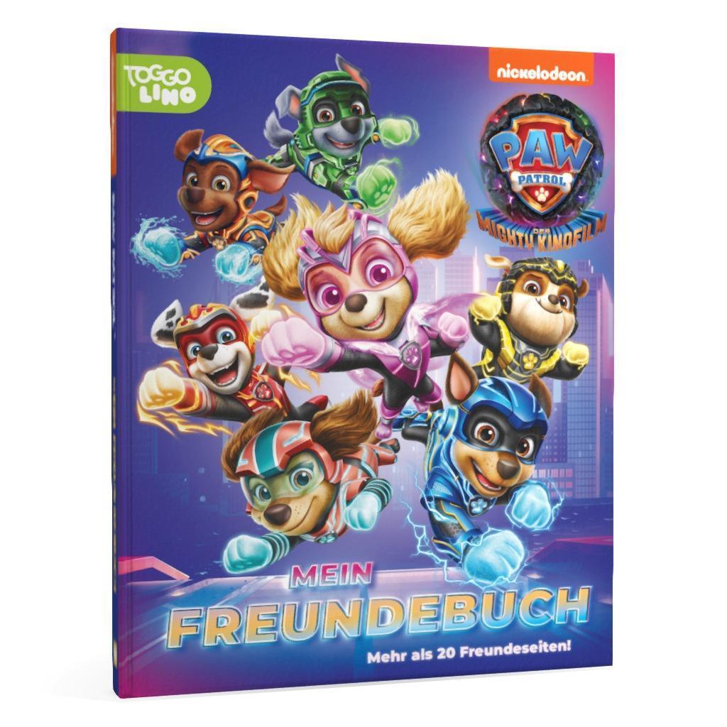 Bild: 9783845123806 | PAW Patrol Mitmachbuch: Der Mighty Kinofilm: Mein Freundebuch | Buch