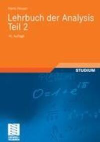 Cover: 9783835102088 | Lehrbuch der Analysis. Teil 2 | Harro Heuser | Taschenbuch | Paperback