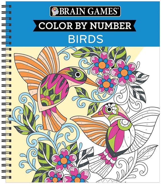 Cover: 9781645584346 | Brain Games - Color by Number: Birds | Ltd (u. a.) | Taschenbuch