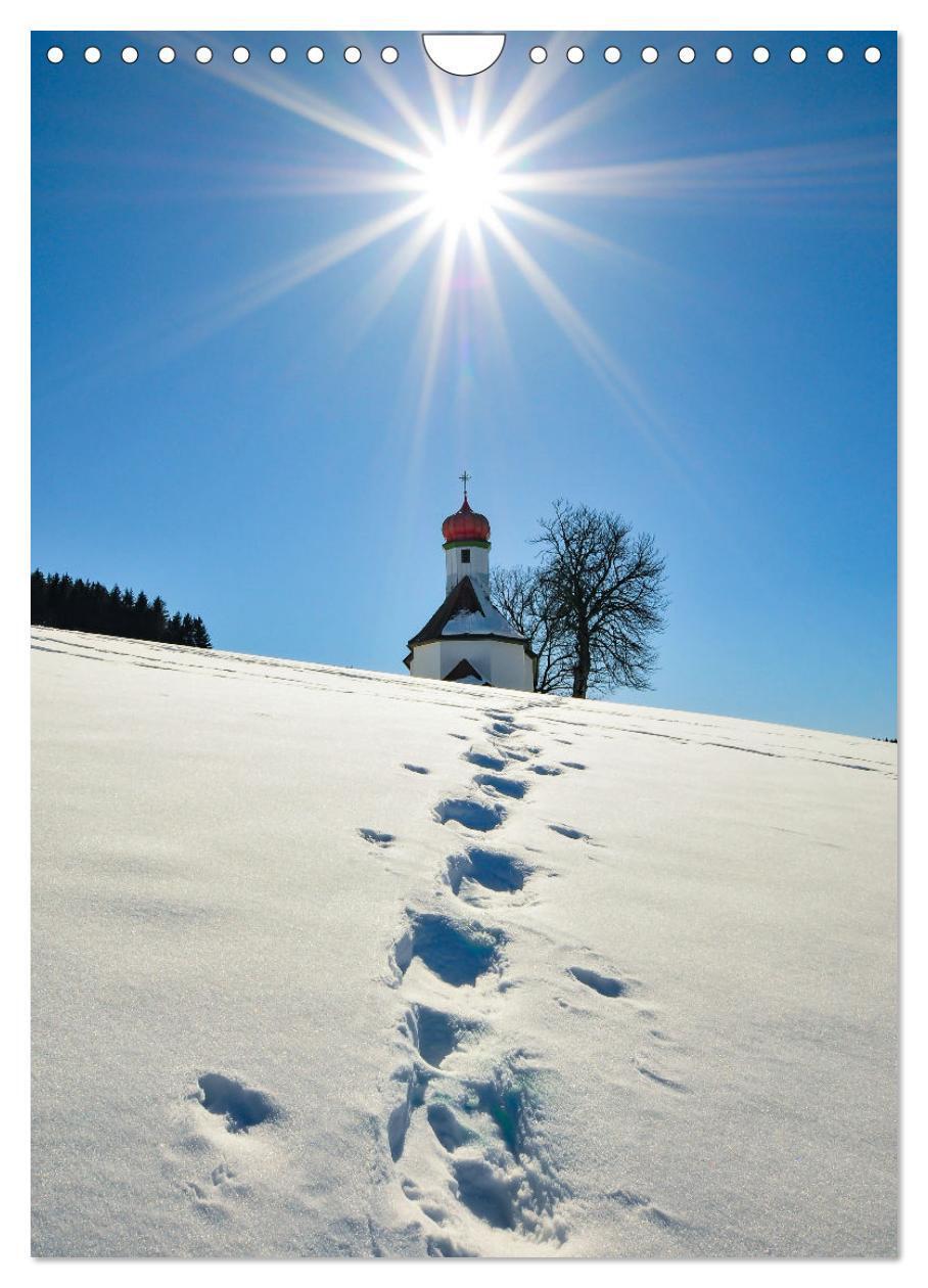 Bild: 9783435868247 | Malerische Kirchen und Kapellen (Wandkalender 2025 DIN A4 hoch),...