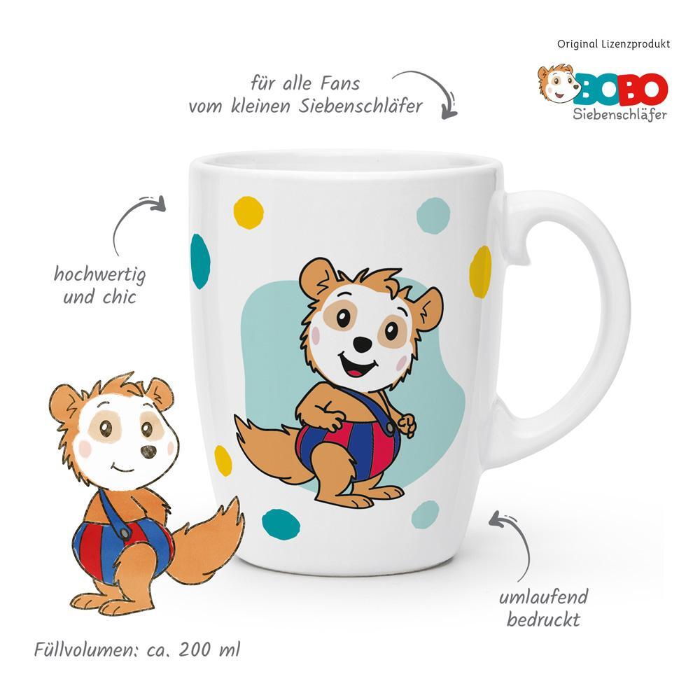 Bild: 4251901505958 | Trötsch Bobo Siebenschläfer Kindertasse blau Geschenktasse aus...