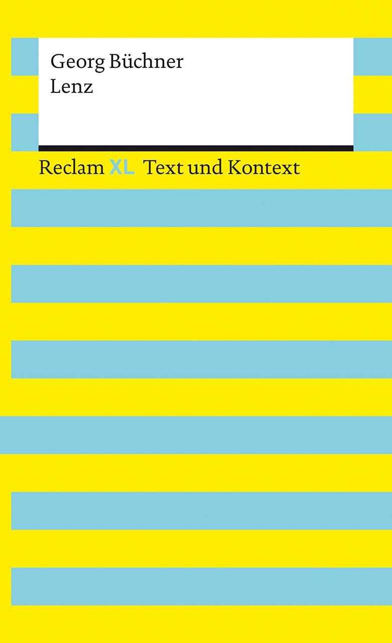 Cover: 9783150161500 | Lenz. Textausgabe mit Kommentar und Materialien | Georg Büchner | Buch