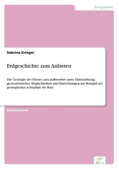 Cover: 9783838658681 | Erdgeschichte zum Anfassen | Sabrina Krieger | Taschenbuch | Paperback