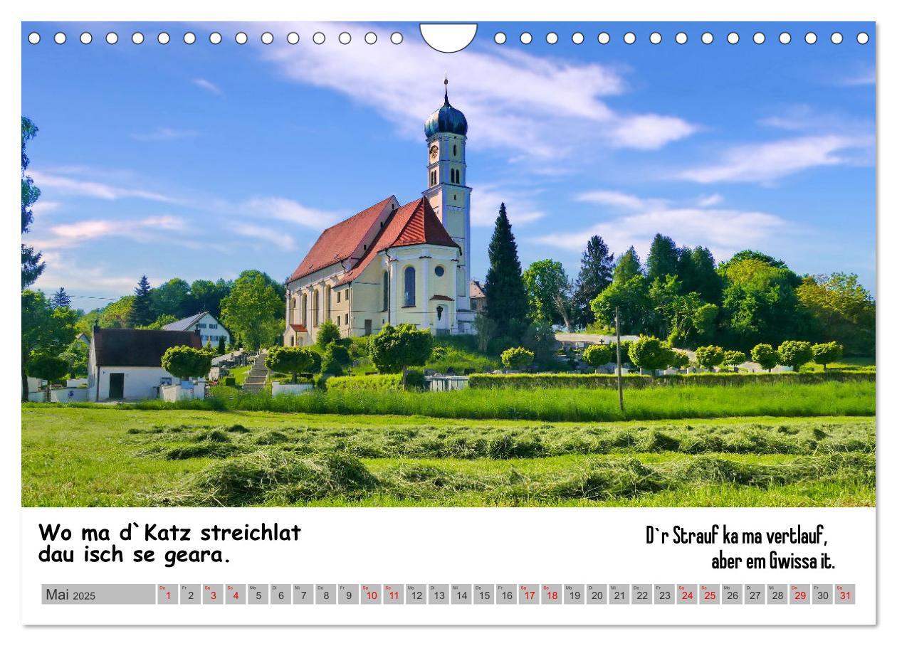 Bild: 9783383848568 | Schwäbische Sprichwörter 1 Wi ma hald so said! (Wandkalender 2025...