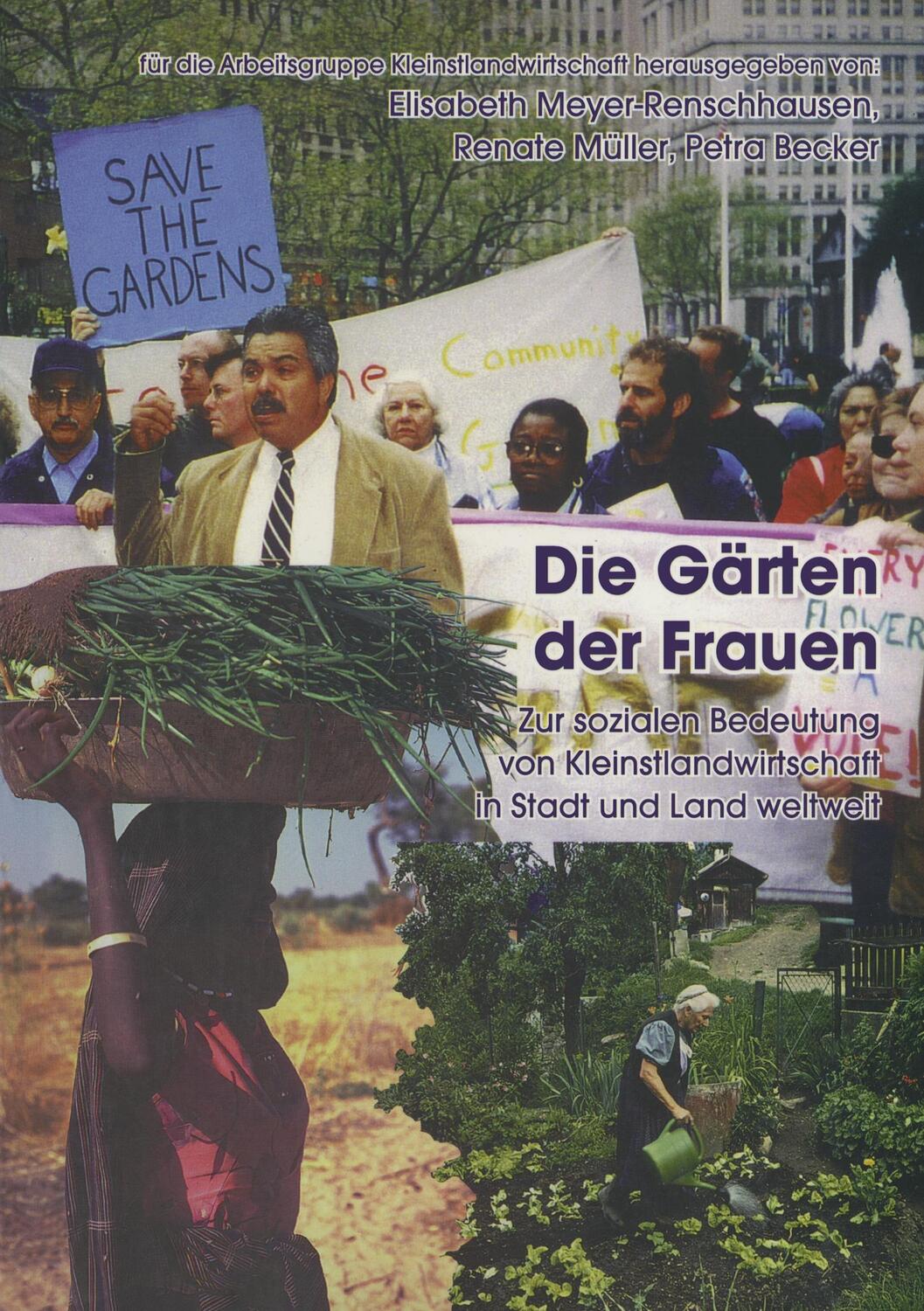 Cover: 9783825503383 | Die Gärten der Frauen | Elisabeth Meyer-Renschhausen (u. a.) | Buch