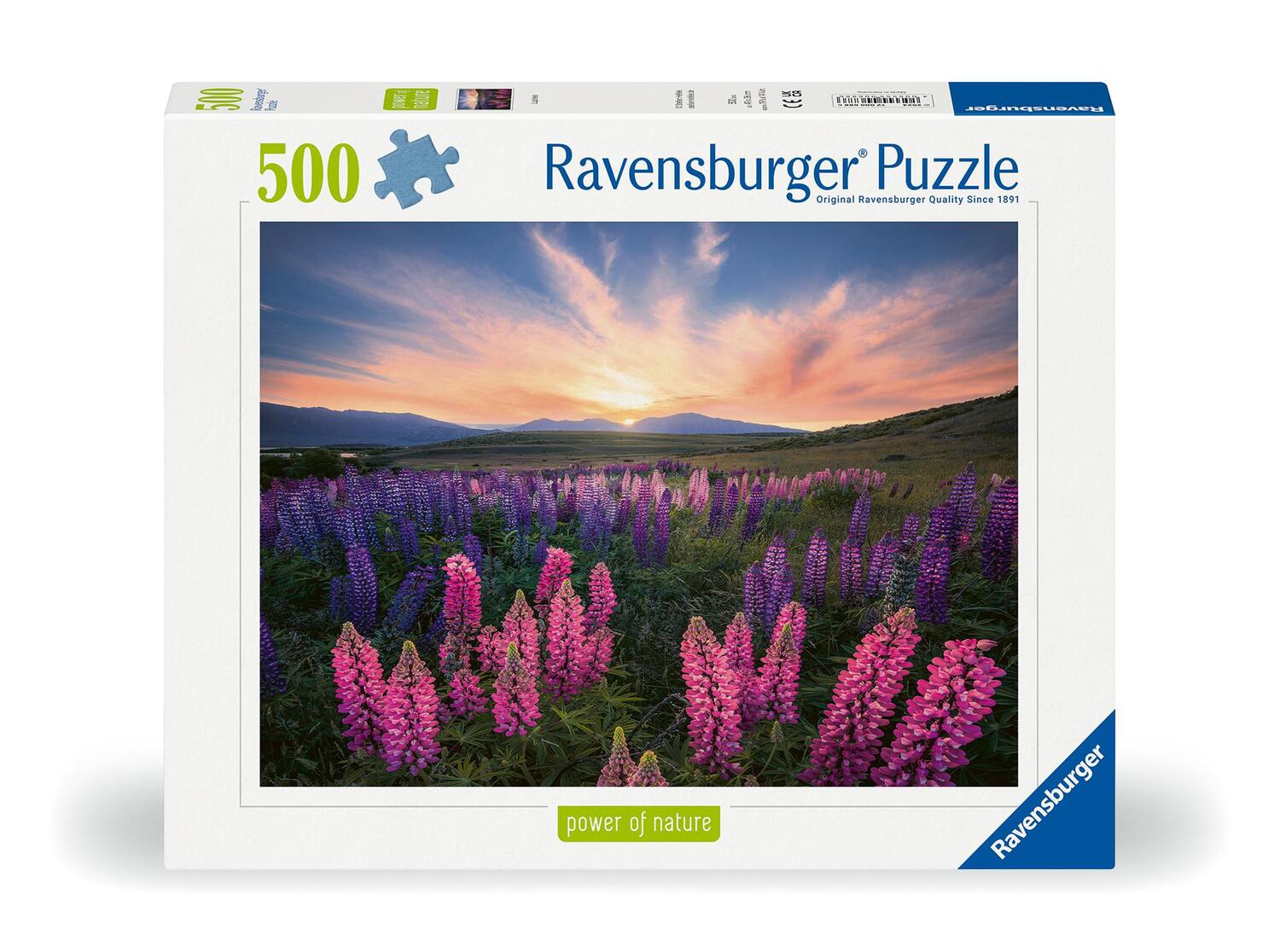 Cover: 4005555006886 | Ravensburger Nature Edition 12000688 - Lupinen - 500 Teile Puzzle...