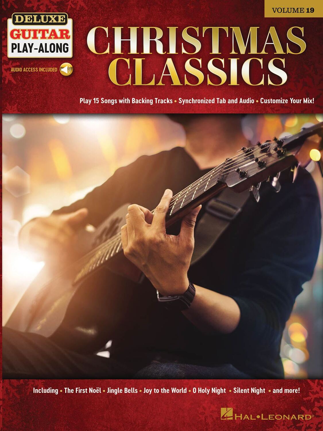 Cover: 888680943318 | Christmas Classics | Deluxe Guitar Play-Along Volume 19 | 2019