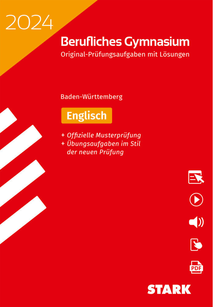 Cover: 9783849058135 | STARK Abiturprüfung Berufliches Gymnasium 2024 - Englisch - BaWü,...