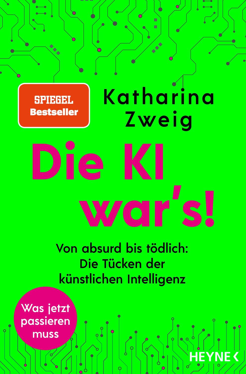 Cover: 9783453218567 | Die KI war's! | Katharina Zweig | Taschenbuch | 320 S. | Deutsch