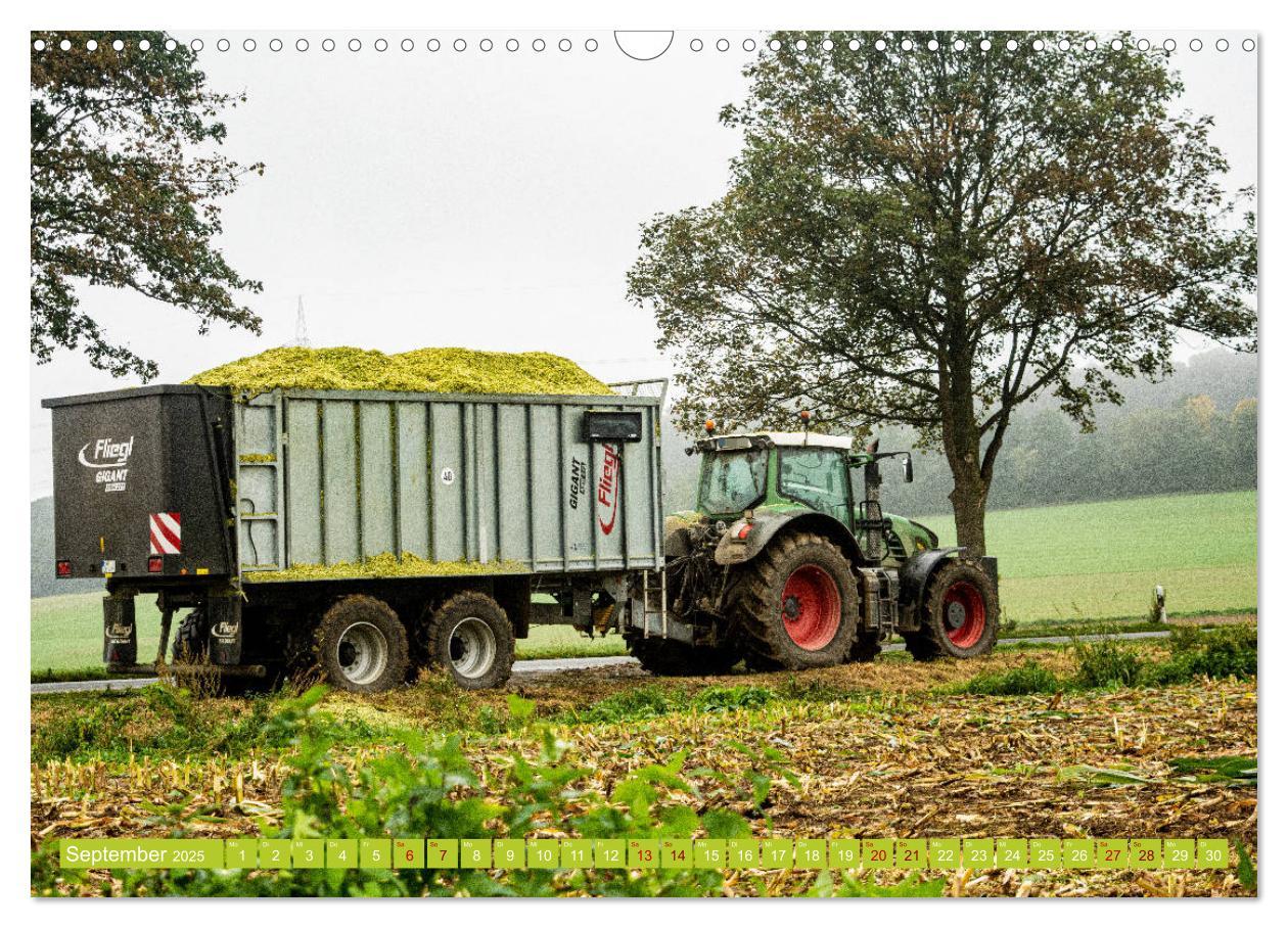 Bild: 9783435184118 | Landwirtschaft - Maisernte (Wandkalender 2025 DIN A3 quer),...