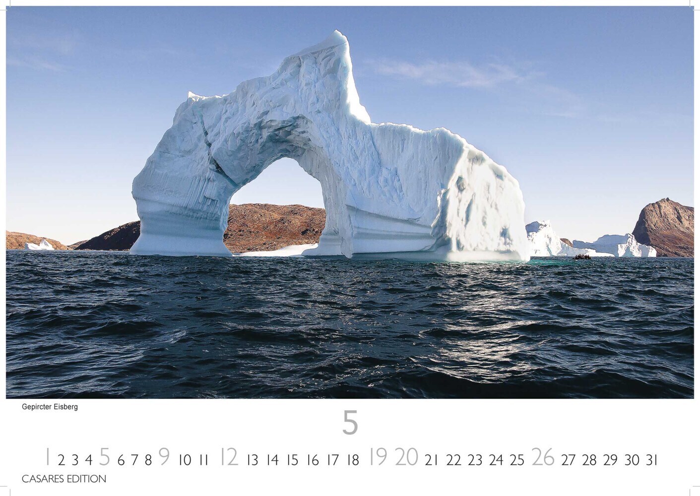 Bild: 9789918620371 | Grönland 2024 L 35x50cm | Kalender | 14 S. | Deutsch | 2024