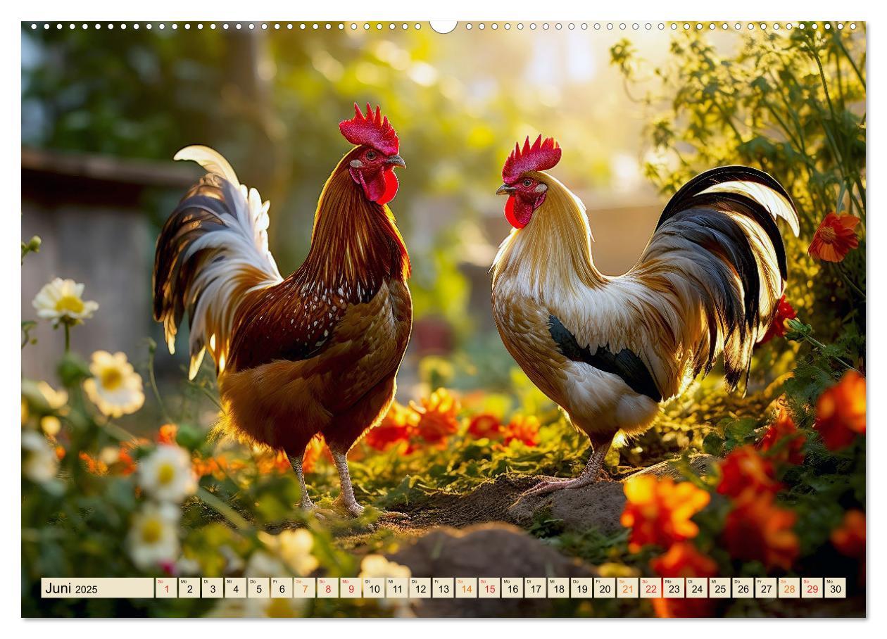 Bild: 9783383837487 | Viele Tiere auf dem Bauernhof (Wandkalender 2025 DIN A2 quer),...