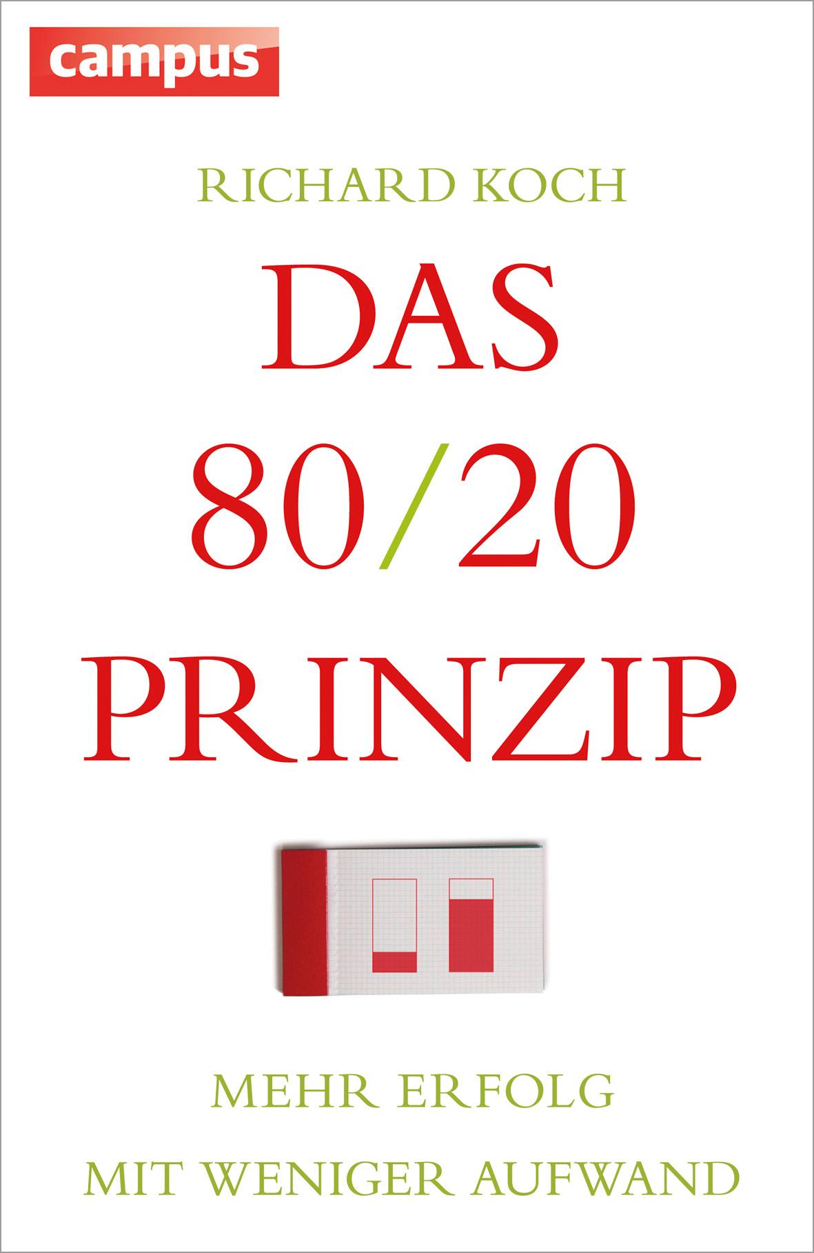 Cover: 9783593502472 | Das 80/20-Prinzip | Mehr Erfolg mit weniger Aufwand | Richard Koch