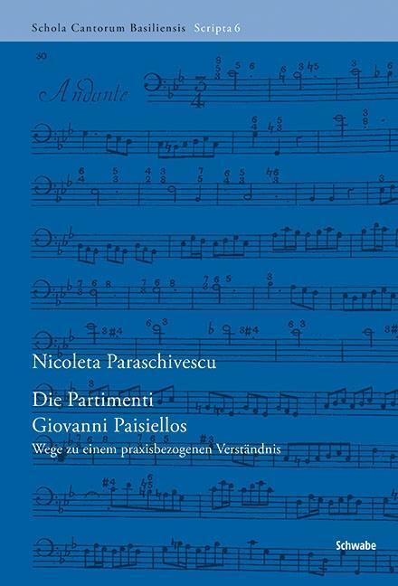 Cover: 9783796537240 | Die Partimenti Giovanni Paisiellos | Nicoleta Paraschivescu | Buch