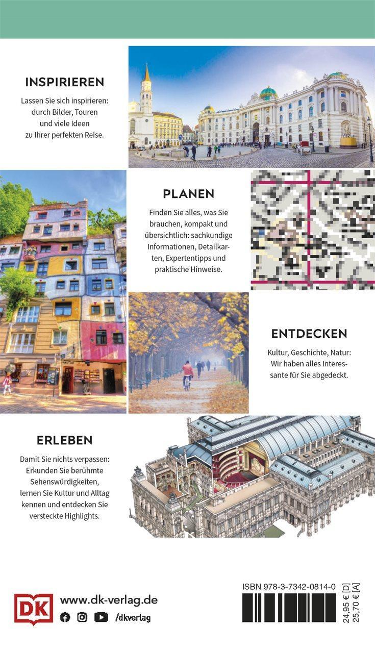 Rückseite: 9783734208140 | Vis-à-Vis Reiseführer Wien | DK Verlag - Reise | Taschenbuch | 240 S.