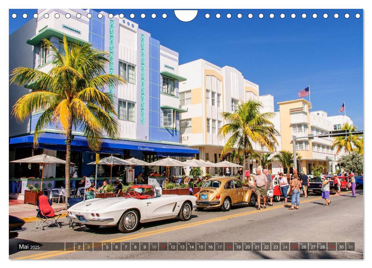 Bild: 9783435708406 | Miami South Beach (Wandkalender 2025 DIN A4 quer), CALVENDO...