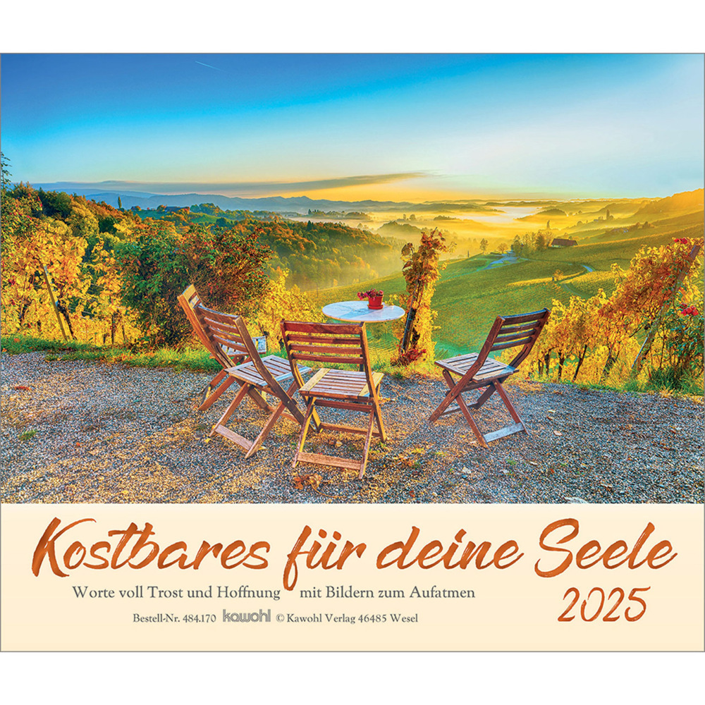 Bild: 9783754817056 | Kostbares für deine Seele 2025 | Balsam-Postkarten-Kalender | Kalender