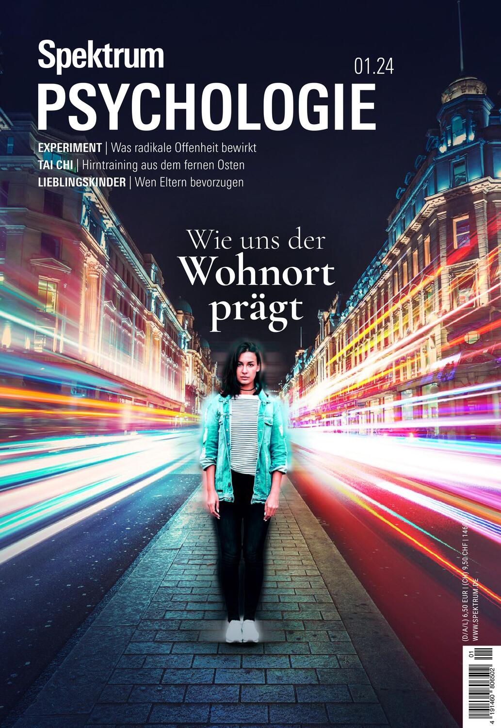 Cover: 9783958927247 | Spektrum Psychologie 1/2024 - Wie uns der Wohnort prägt | Wissenschaft