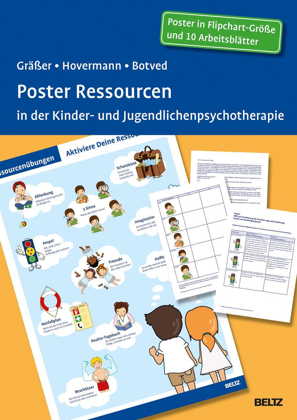 Cover: 9783621284257 | Poster Ressourcen in der Kinder- und Jugendlichenpsychotherapie | Buch
