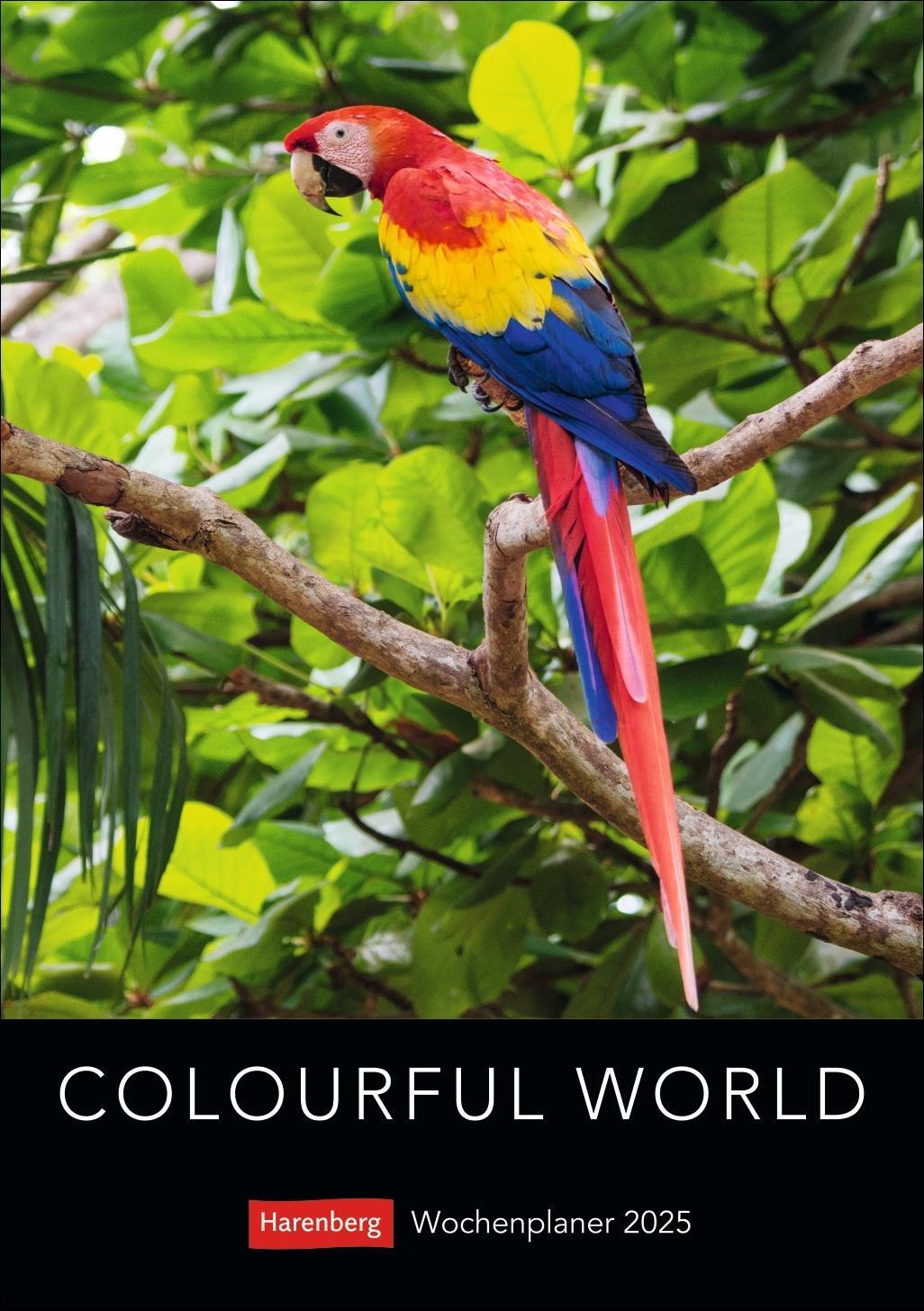Cover: 9783840035135 | Colourful World Wochenplaner 2025 | Harenberg | Kalender | 54 S.