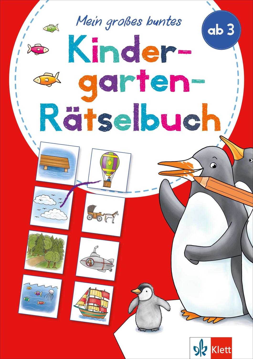 Cover: 9783129497227 | Klett Mein großes buntes Kindergarten-Rätselbuch | Taschenbuch | 2023