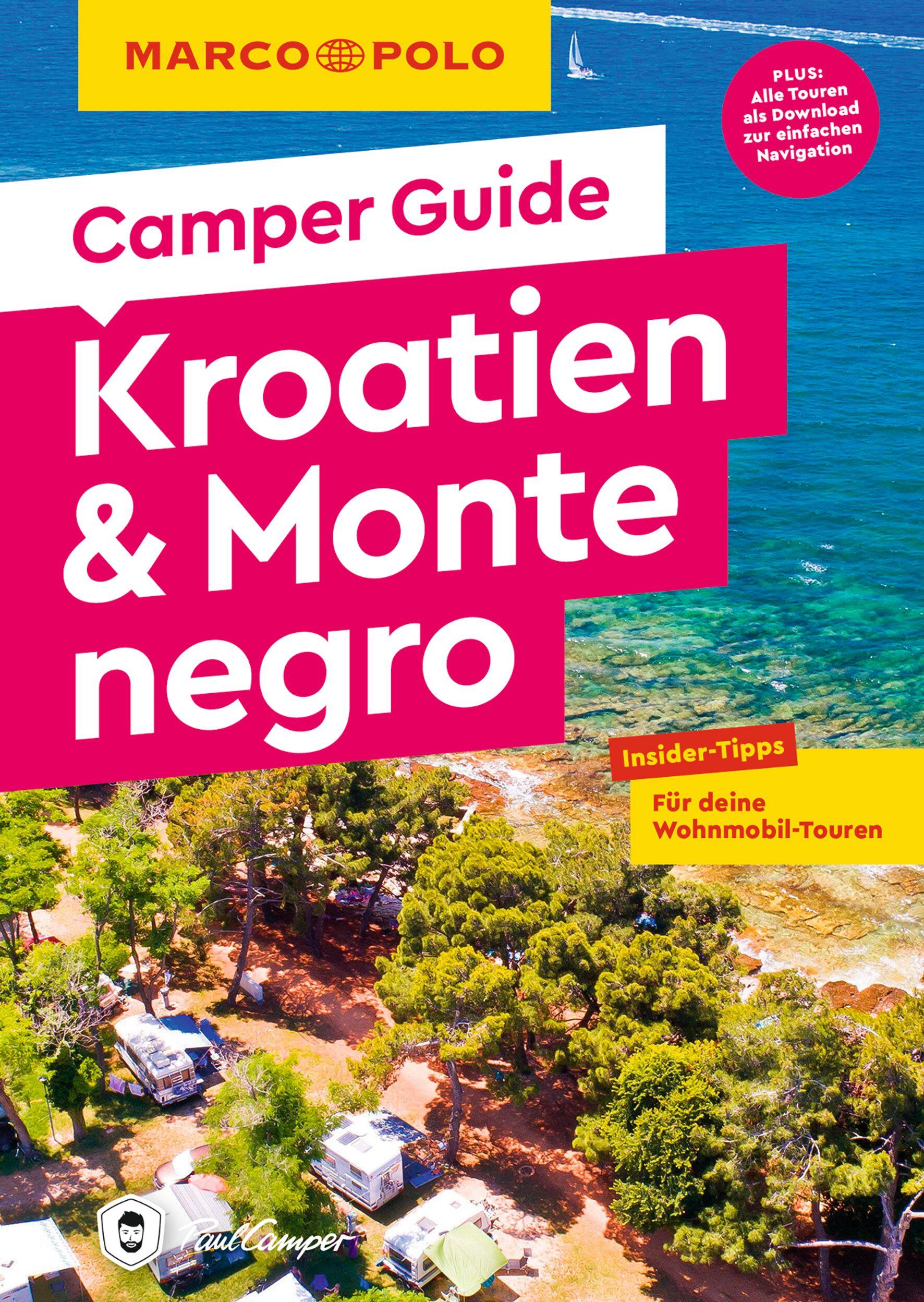 Cover: 9783575021281 | MARCO POLO Camper Guide Kroatien &amp; Montenegro | Mirko Kaupat | Buch