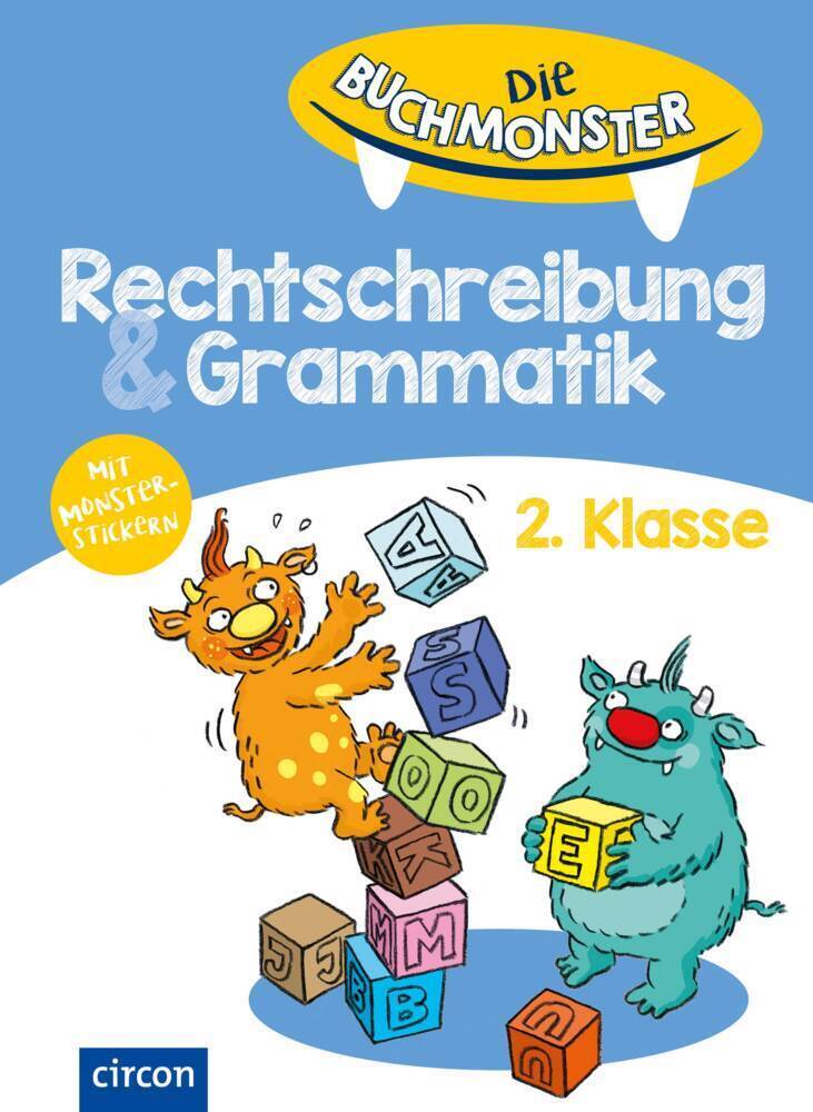 Cover: 9783817421732 | Rechtschreibung &amp; Grammatik 2. Klasse | Die Buchmonster | Ernsten