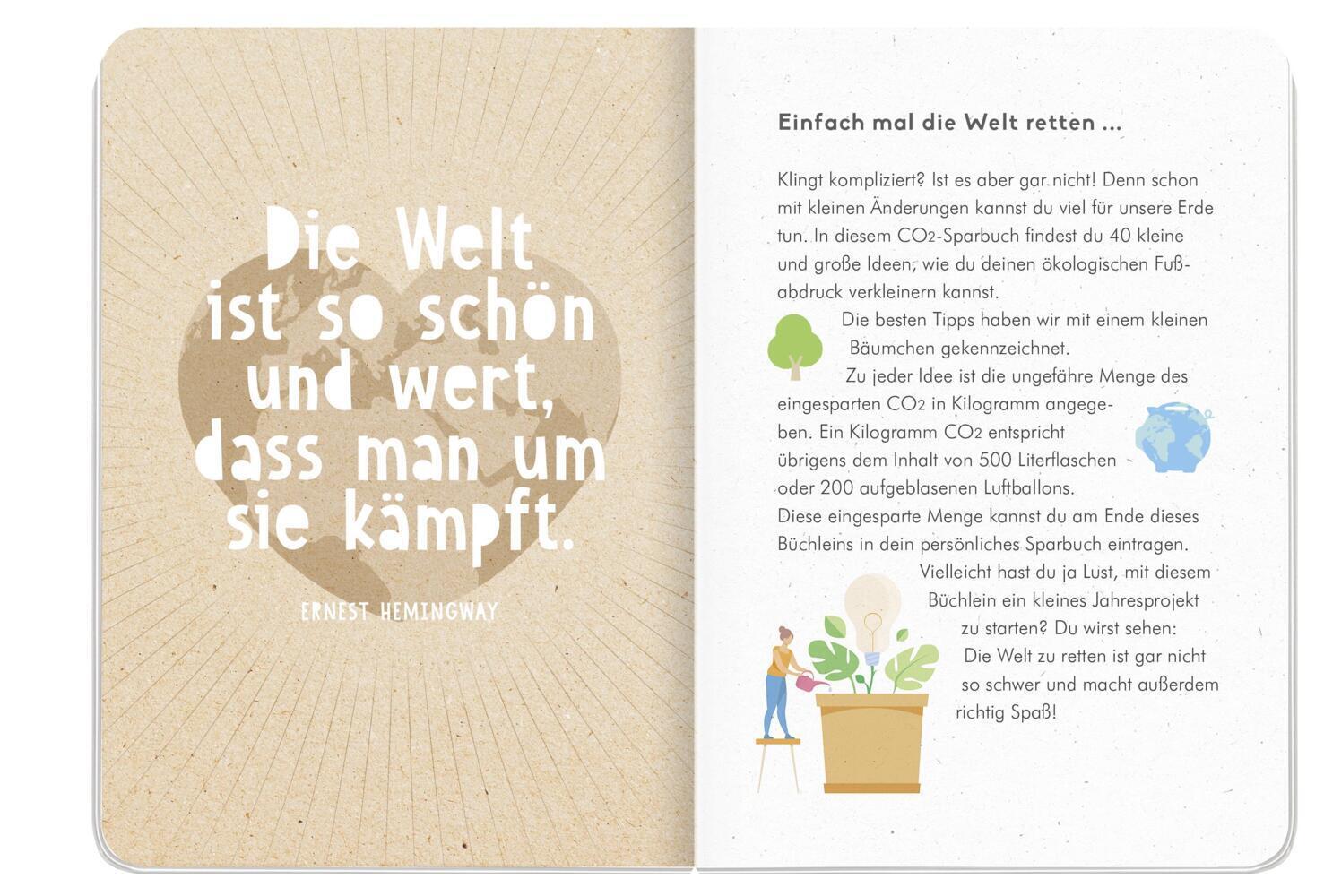 Bild: 9783629000453 | Das CO2-Sparbuch | Pattloch Verlag | Taschenbuch | 48 S. | Deutsch