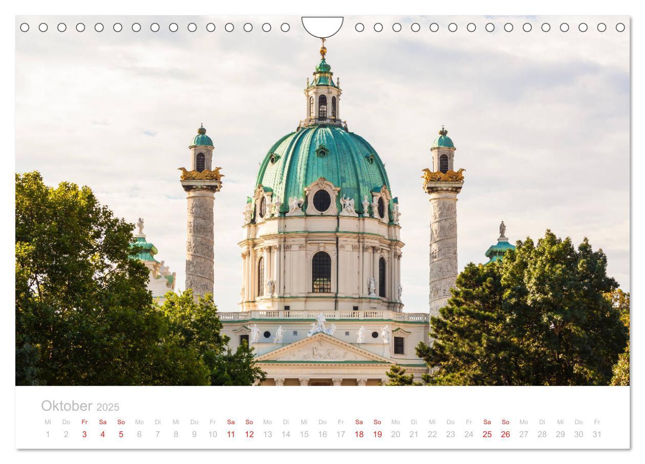 Bild: 9783435374540 | W I E N E R Impressionen (Wandkalender 2025 DIN A4 quer), CALVENDO...