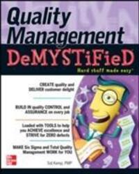 Cover: 9780071449083 | Quality Management Demystified | Sid Kemp | Taschenbuch | Demystified