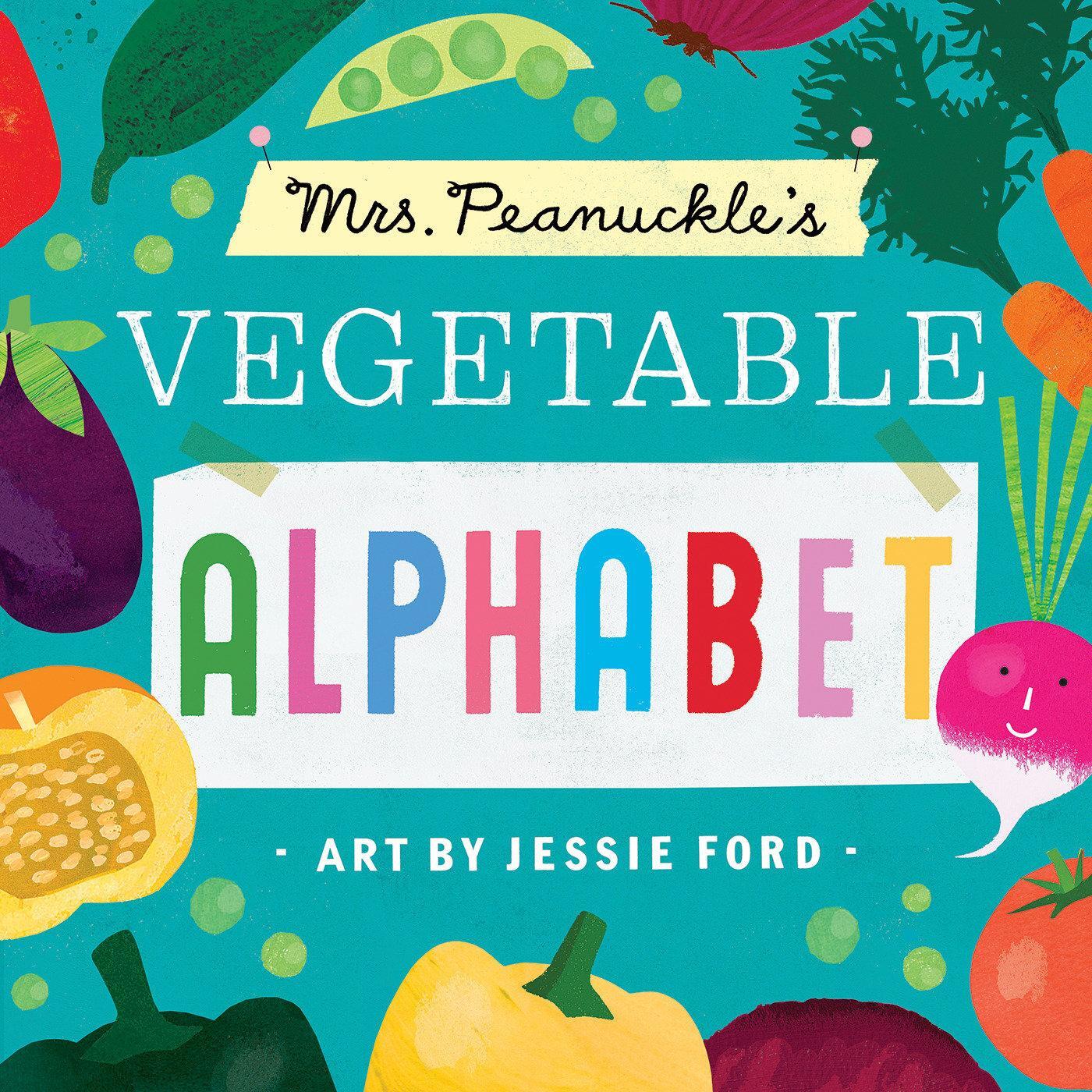 Cover: 9781623368708 | Mrs. Peanuckle's Vegetable Alphabet | Mrs. Peanuckle's Alphabet Series