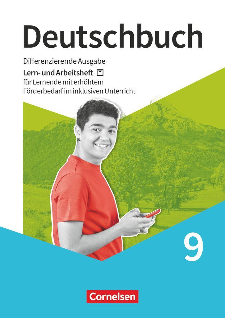 Cover: 9783060634613 | Deutschbuch 9. Schuljahr - Lern- und Arbeitsheft für Lernende mit...
