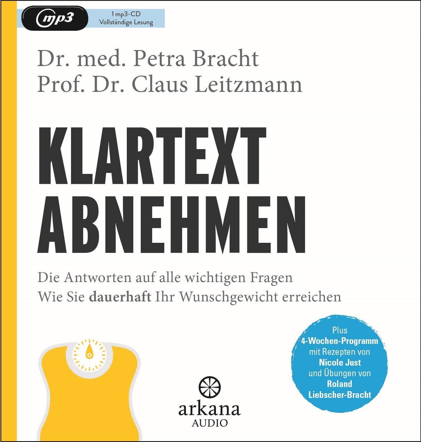 Cover: 9783442347636 | Klartext Abnehmen | Petra Bracht (u. a.) | MP3 | Deutsch | 2023