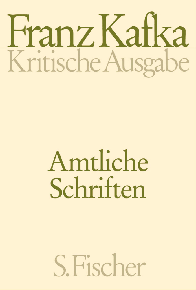 Cover: 9783100381835 | Amtliche Schriften, m. CD-ROM | Franz Kafka | Buch | 1024 S. | Deutsch