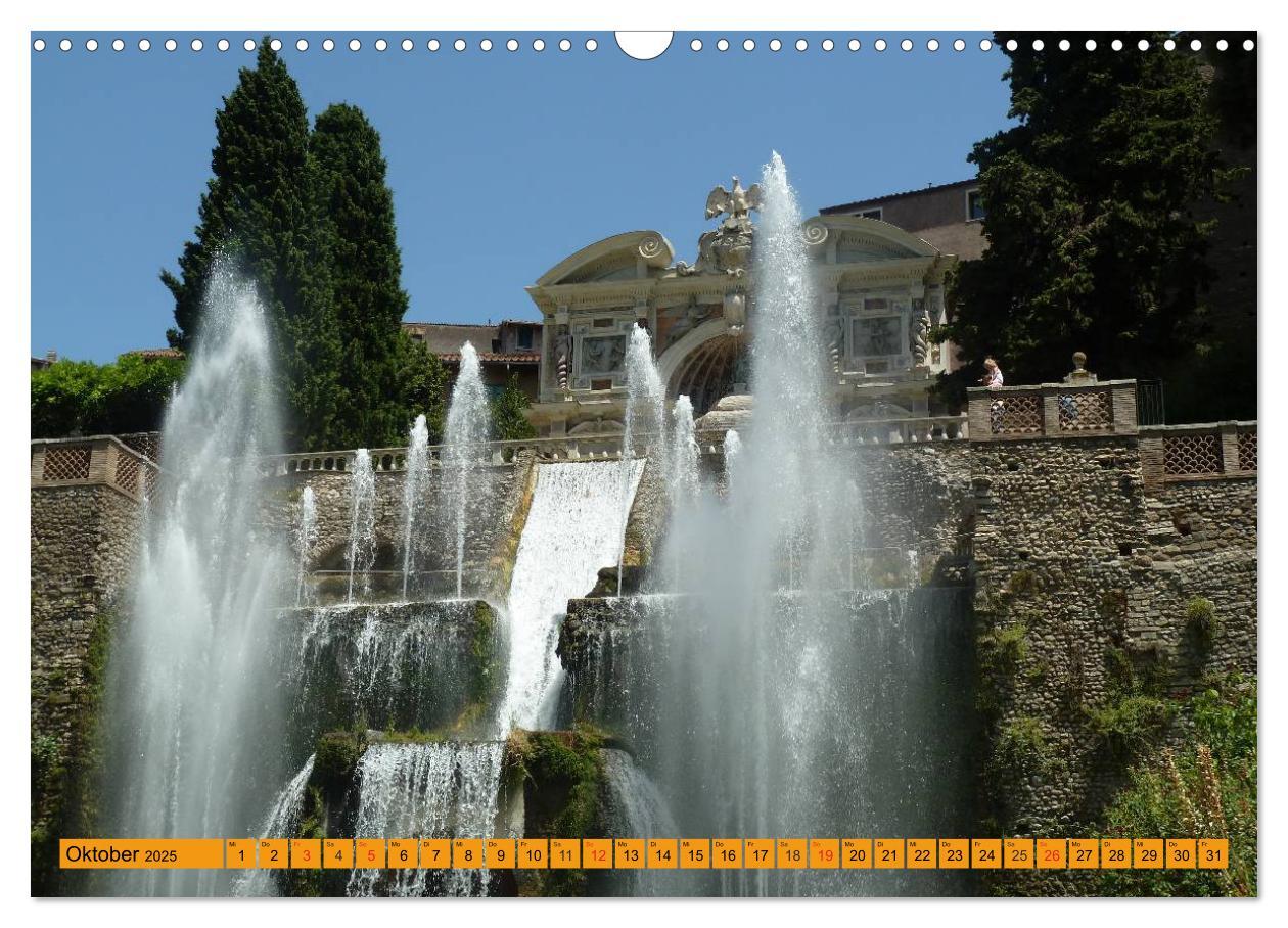 Bild: 9783435839391 | Die hängenden Gärten von Tivoli - Die Villa d'Este (Wandkalender...