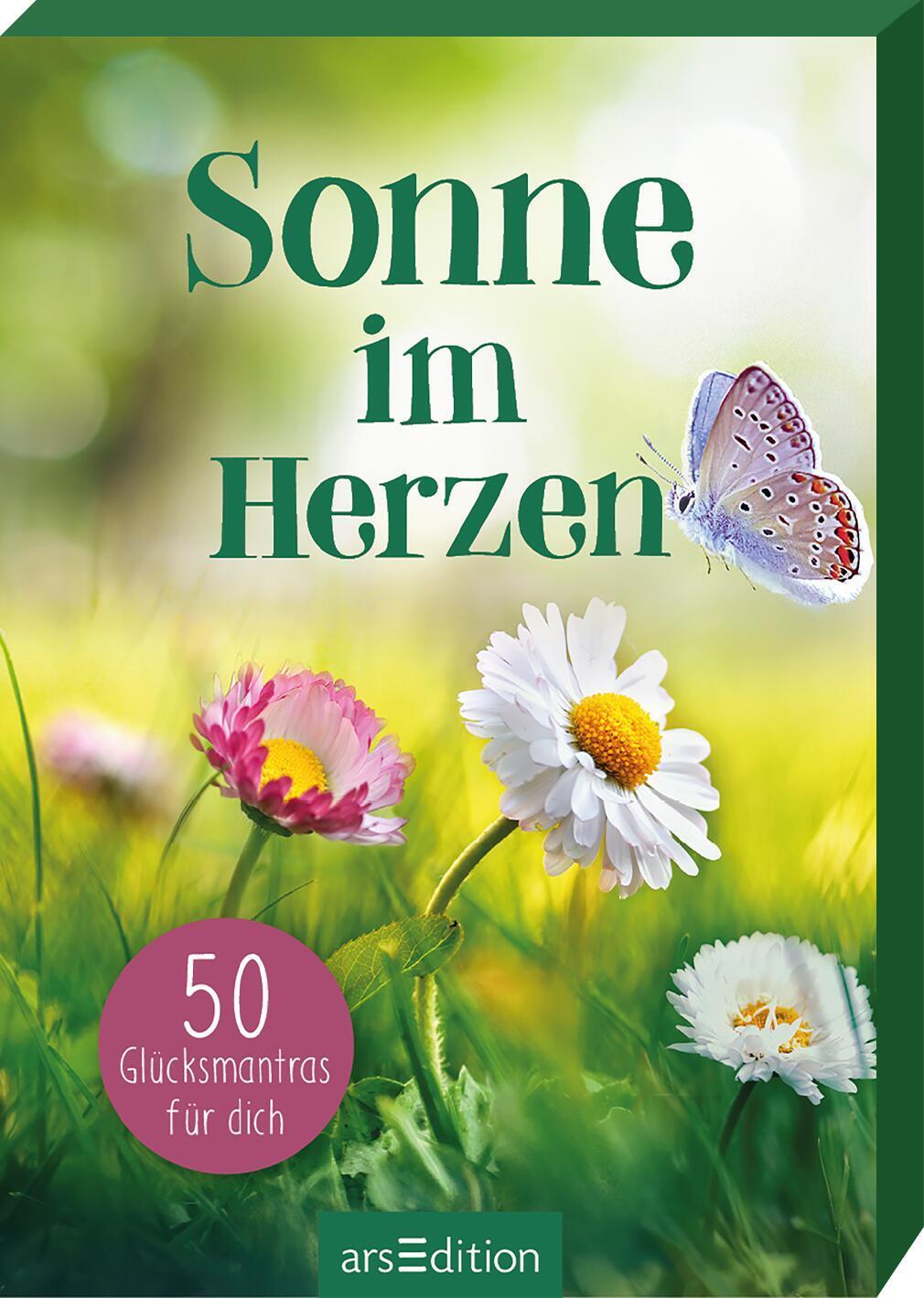 Cover: 9783845857749 | Sonne im Herzen | 50 Glücksmantras für dich | Taschenbuch | 50 S.