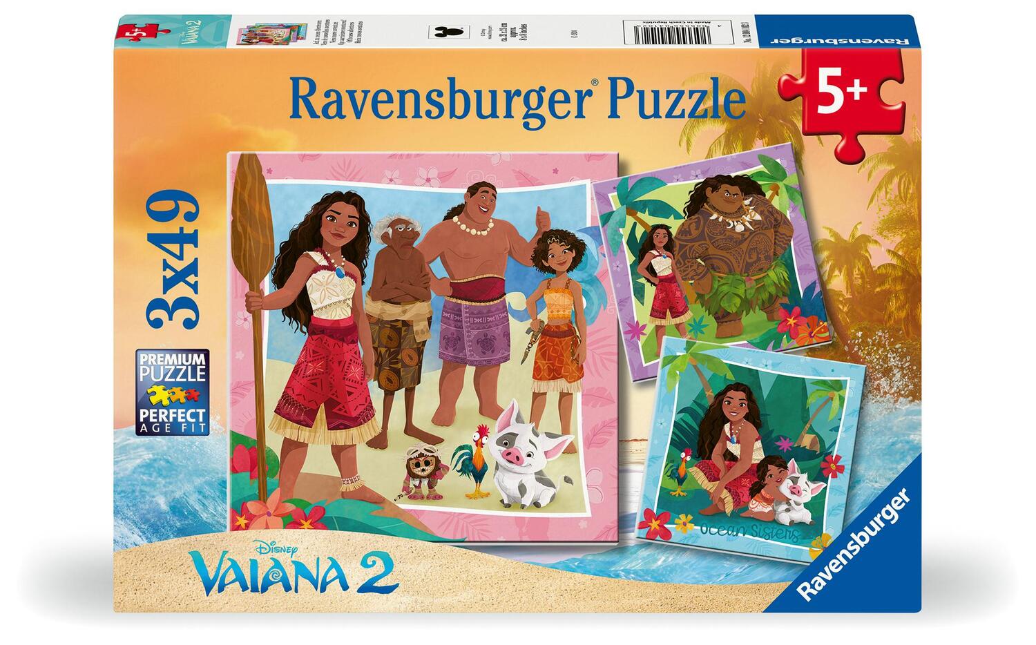 Cover: 4005555041023 | Ravensburger Kinderpuzzle 12004102 - Vaiana 2 Auf zu neuen...