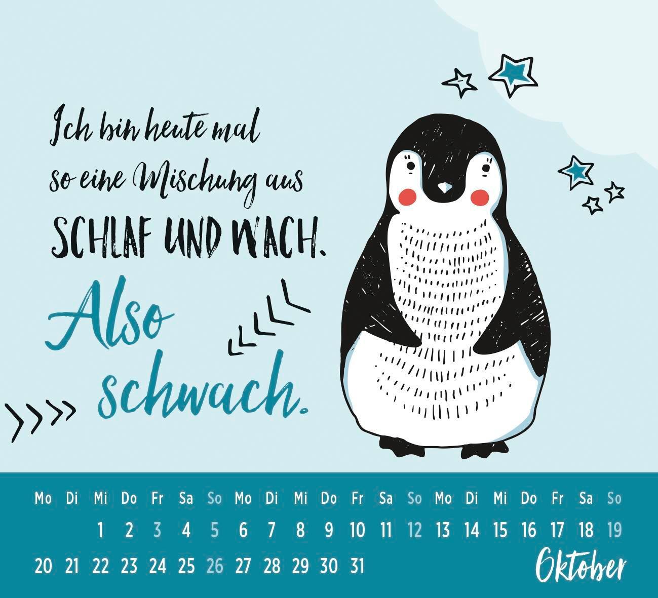 Bild: 4036442012246 | Mini-Kalender 2025: Wer bin ich und warum so früh? | Groh Verlag