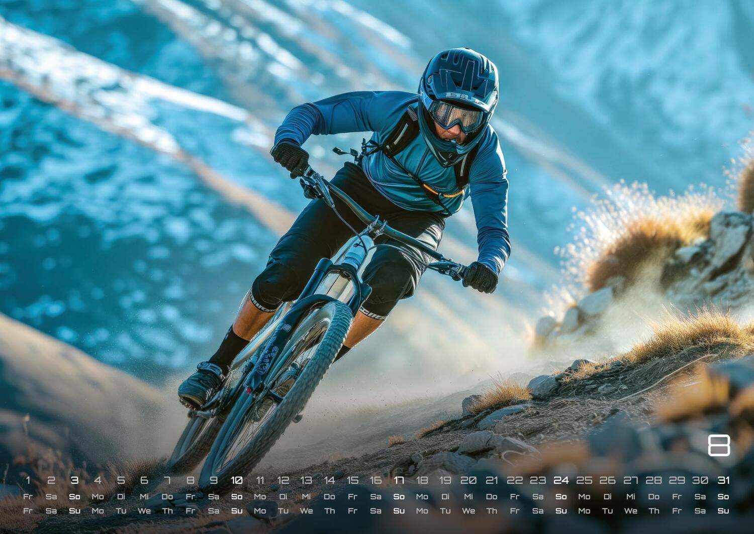 Bild: 9783986734121 | MTB Mountainbike - 2025 - Kalender DIN A2 | GP-Fever. de | Kalender