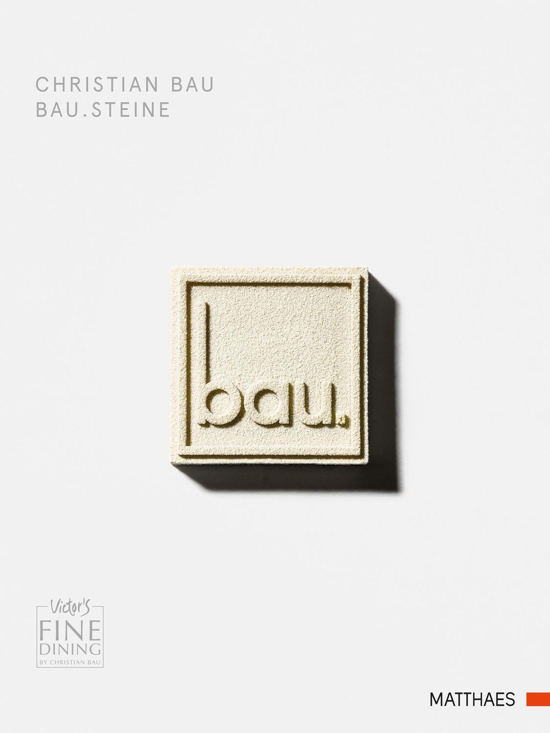 Cover: 9783985410408 | bau.steine | Christian Bau | Buch | 360 S. | Englisch | 2018
