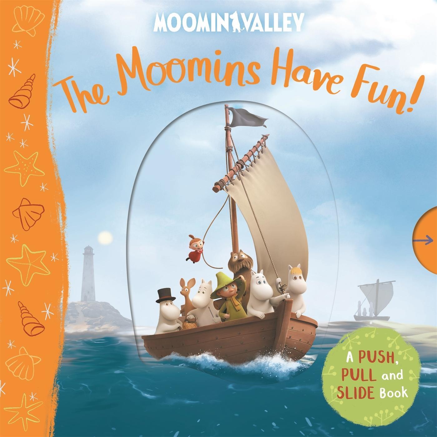 Cover: 9781529054132 | The Moomins Have Fun! A Push, Pull and Slide Book | Books | Buch