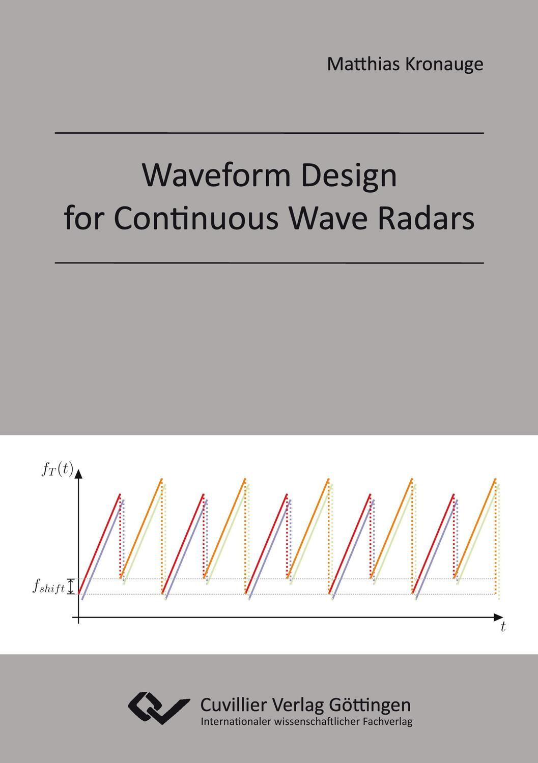 Cover: 9783954047758 | Waveform Design for Continuous Wave Radars | Matthias Kronauge | Buch