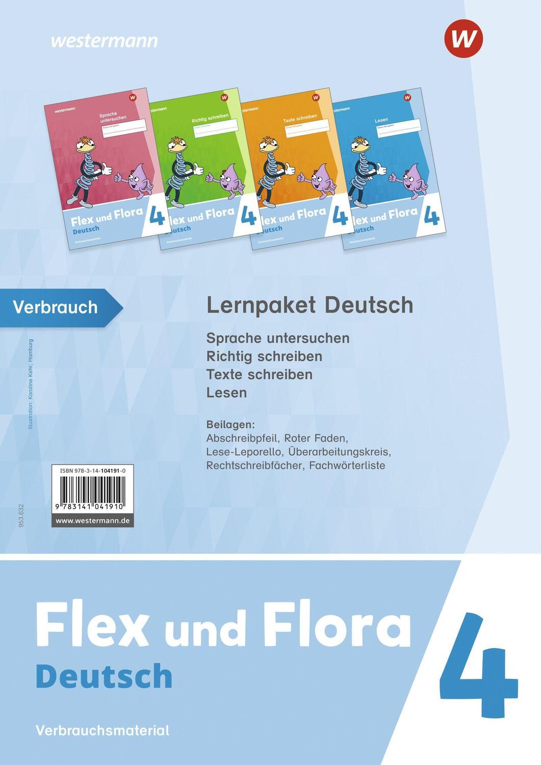 Cover: 9783141041910 | Flex und Flora 4. Themenhefte 4 Paket. Verbrauchsmaterial | Broschüre