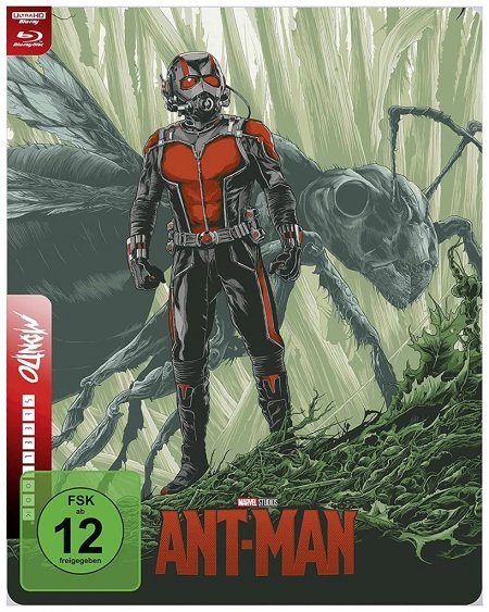 Cover: 8717418596477 | Ant-Man | 4K Ultra HD Blu-ray + Blu-ray / Mondo Steelbook Edition