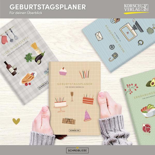 Bild: 9783731882329 | Geburtstagsplaner | Verlag Korsch | Kalender | 72 S. | Deutsch