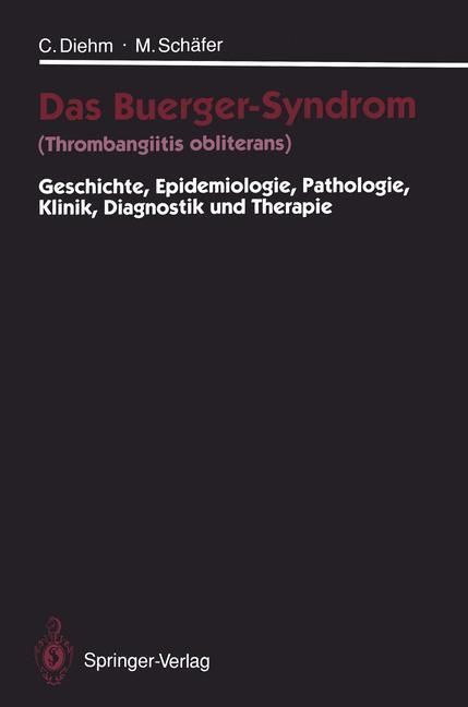 Cover: 9783642780059 | Das Buerger-Syndrom (Thrombangiitis obliterans) | Schäfer (u. a.)