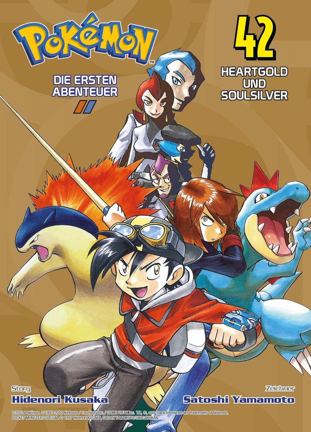 Cover: 9783741625589 | Pokémon - Die ersten Abenteuer 42 | Bd. 42: Heartgold und Soulsilver