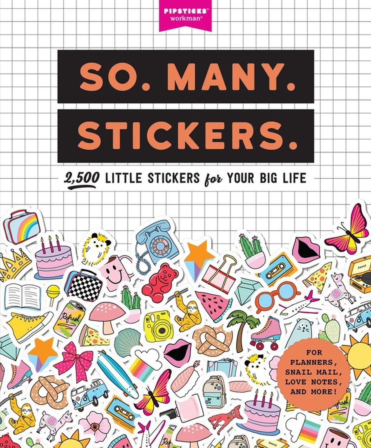 Cover: 9781523507153 | So. Many. Stickers | 2500 Little Stickers for Your Big Life | Buch